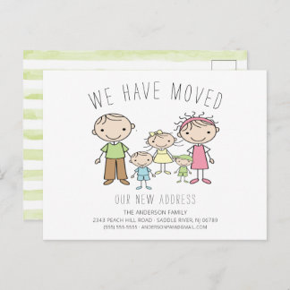 Anúncio de movimento da família da figura do punho