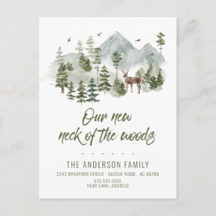 Anúncio de Movimento da Floresta no Novo Pescoço