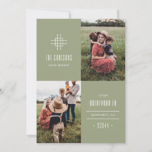 Anúncio de movimento da grelha - Verde