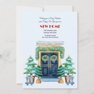 Anúncio de movimento da porta de Natal