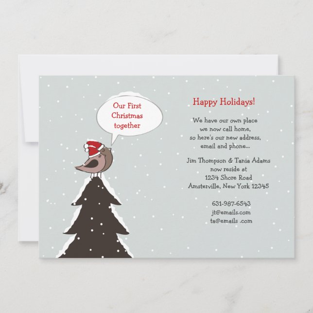 Anúncio de Movimento de Férias Férias do Natal (Frente)