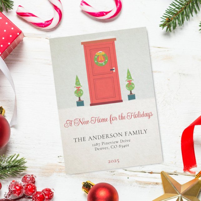 Anúncio de movimento de férias na porta de Natal (Criador carregado)