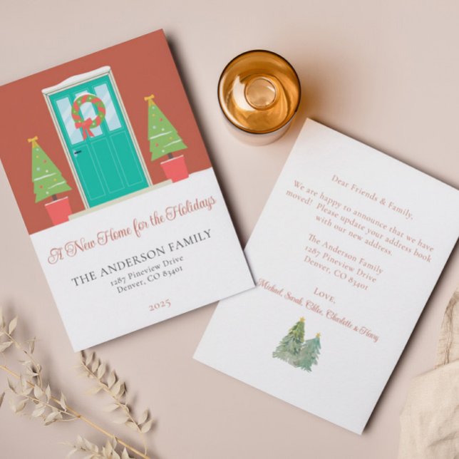 Anúncio de movimento de férias na porta de Natal (Criador carregado)