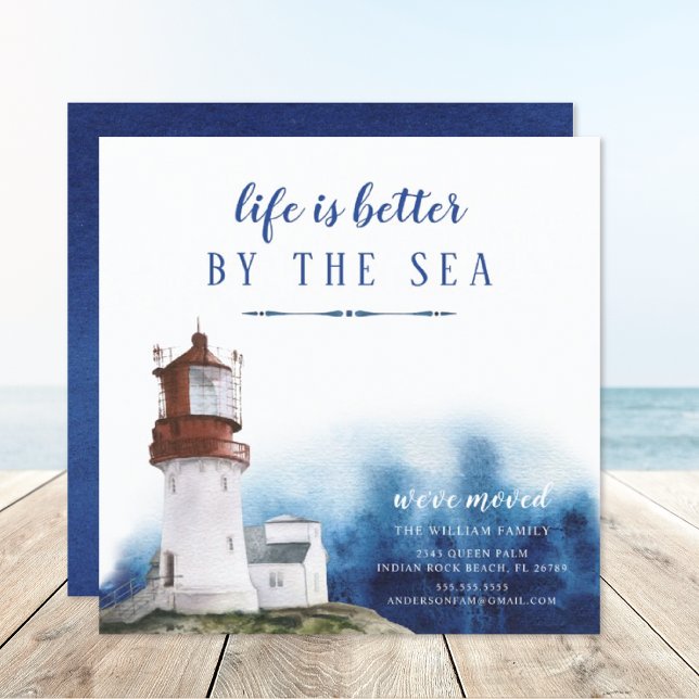 Anúncio de movimento do farol costeiro (Criador carregado)