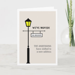 Anúncio de movimento Poste da lâmpada