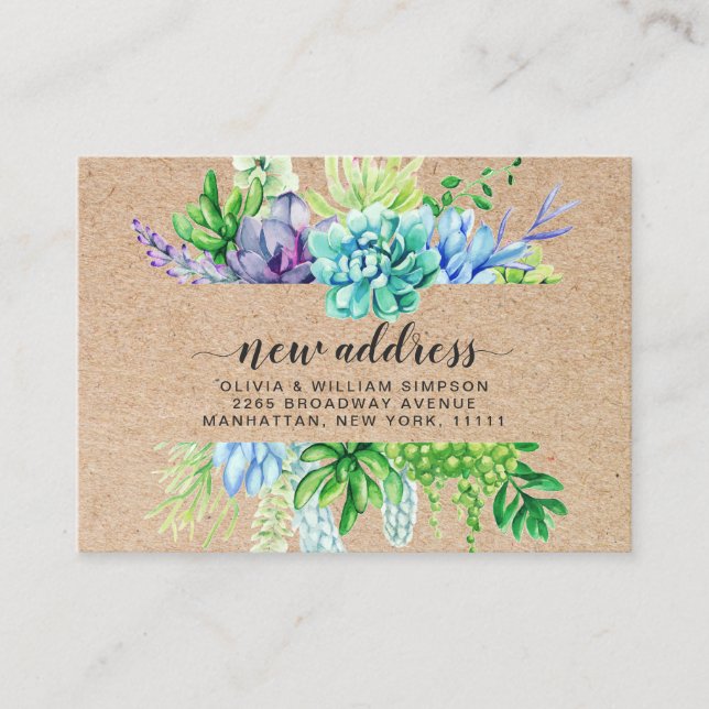 Anúncio de Movimento Rustic Watercolor (Frente)