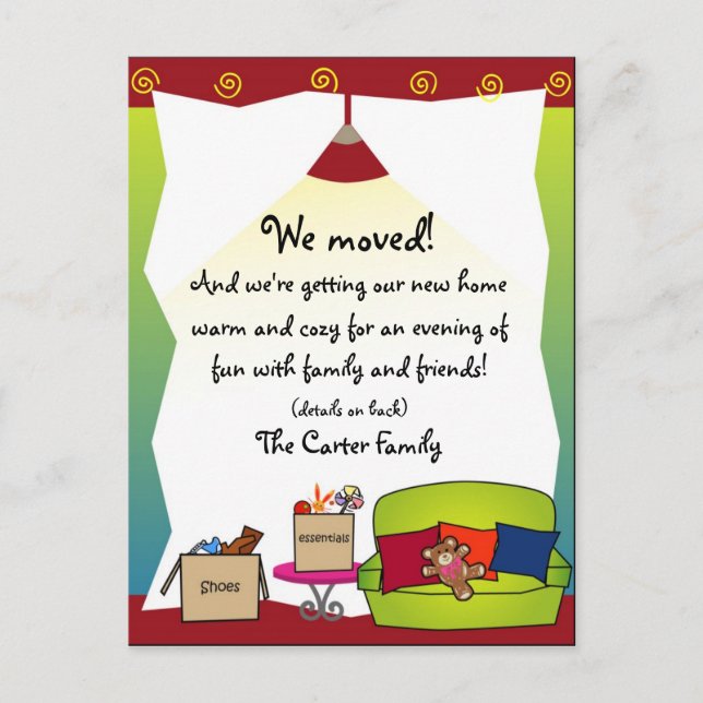 Anúncio de Mudança (Frente)