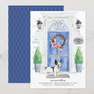 Anúncio de mudança da porta frontal do Bulldog f