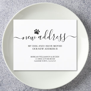 Anúncio de Mudança de Cachorro