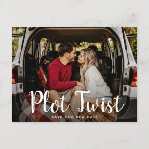 Anúncio de Mudança de Data de Casamento com Revira