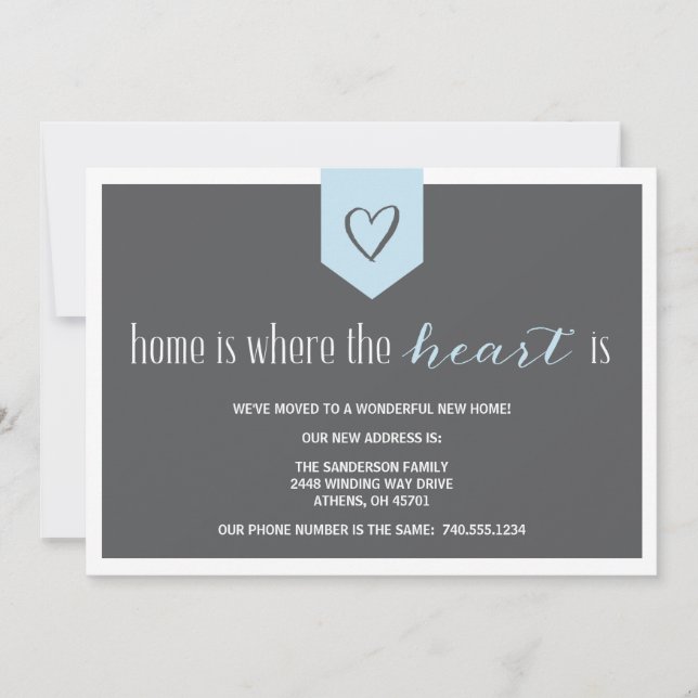 Anúncio de mudança de endereço (Frente)