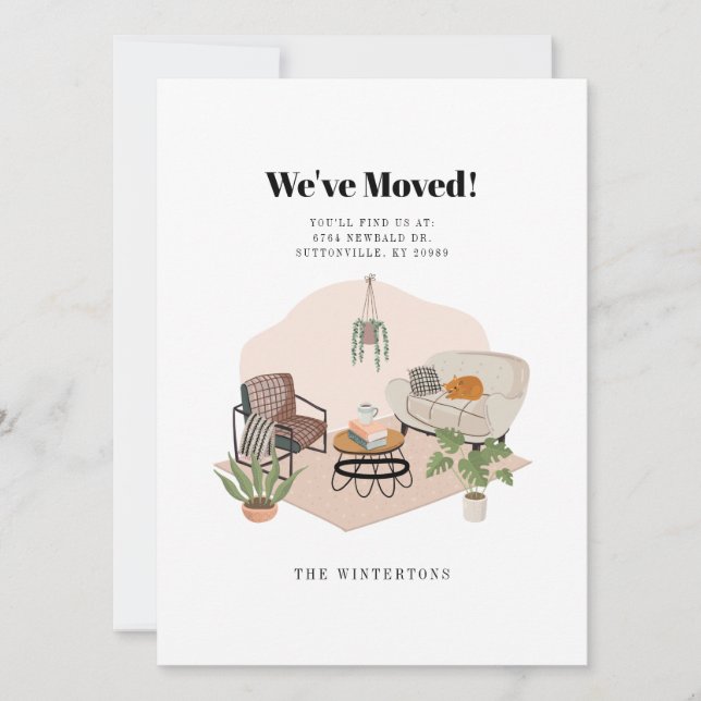 Anúncio de Mudança de Endereço (Frente)