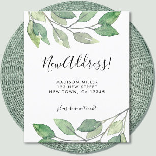 Anúncio de Mudança de Endereço da Folhagem Econômi