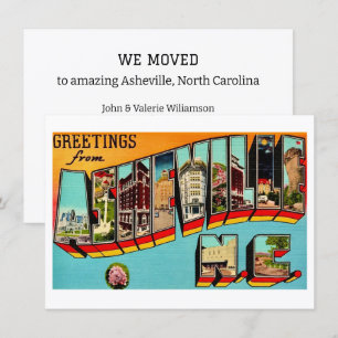 Anúncio de Mudança de Endereço em Asheville