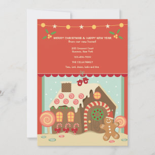 Anúncio de mudança de feriado no Gingerbird House