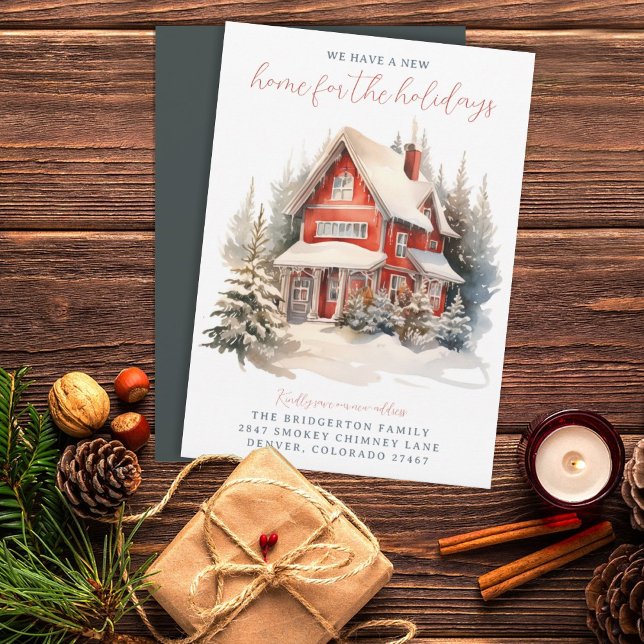 Anúncio de Mudança de Férias em Casa (Criador carregado)