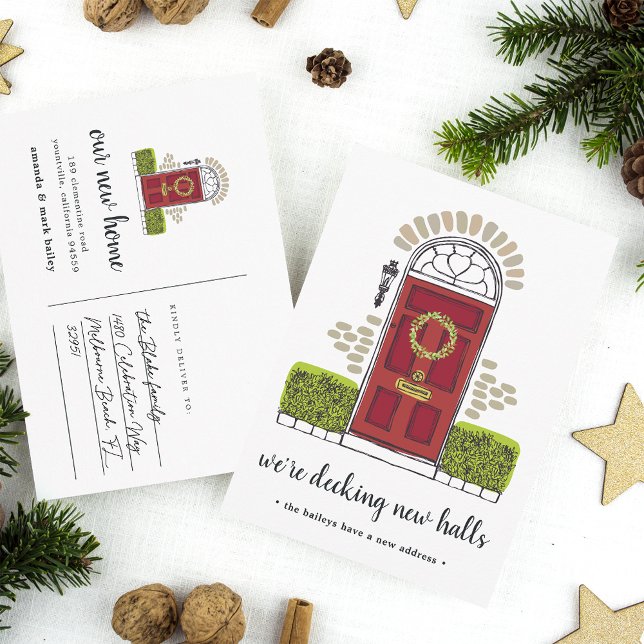 Anúncio de Mudança de Férias Porta Vermelha (Criador carregado)