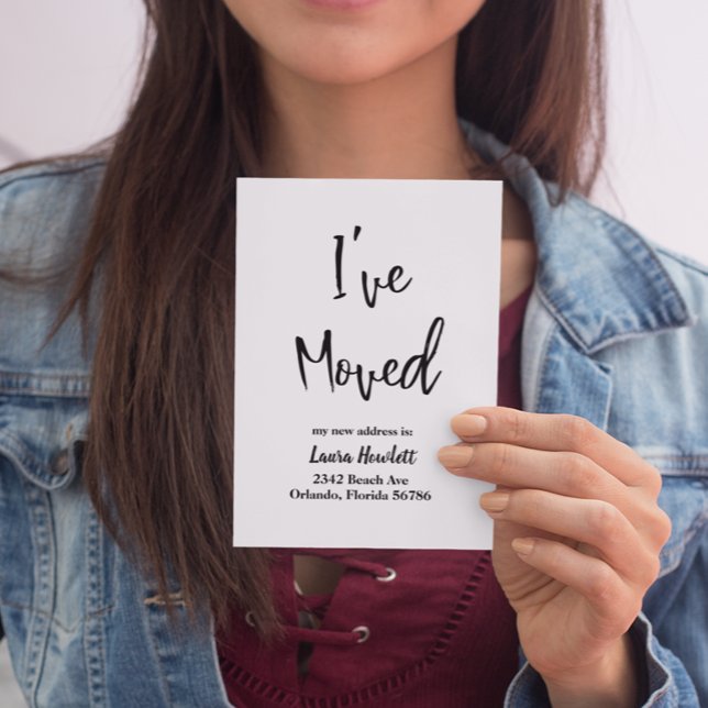 Anúncio de Mudança de Moradia Moderno (Criador carregado)