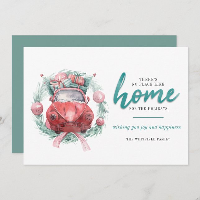 Anúncio de mudança de Natal (Frente/Verso)