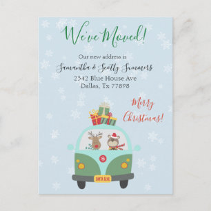 Anúncio de Mudança de Natal Já nos Mudamos