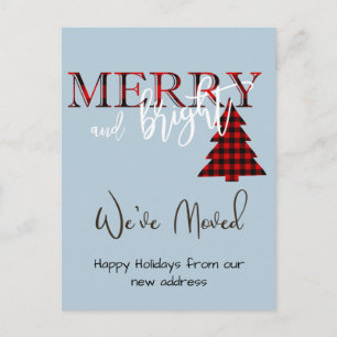 Anúncio de mudança de Natal Novo Endereço