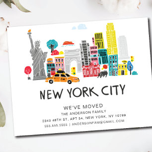 Anúncio de Mudança de Novos Começos em NYC