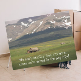 Anúncio de Mudança de Paisagem do Vale da Montanha