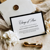 Anúncio de Mudança de Planos de Casamento Cancelam