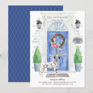 Anúncio de mudança de porta da frente do Dalmác