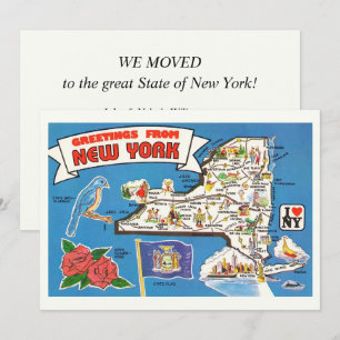 Anúncio de Mudança em Nova York 