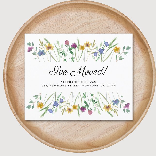 Anúncio de Mudança Orçamentária I've Moved com Flo (Criador carregado)