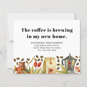 Anúncio de mudança orçamento de café