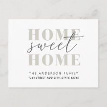 Anúncio de Mudança para Casa Moderna e Aconchegant