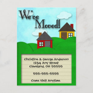 Anúncio de Mudança para Green Hills