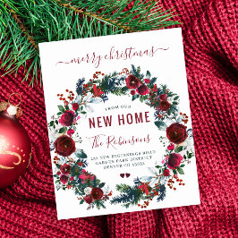 Anúncio de mudança para o Natal com orçamento aces