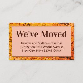 Anúncio de Mudança para o Outono