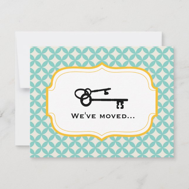 Anúncio de Mudança Personalizável (Frente)