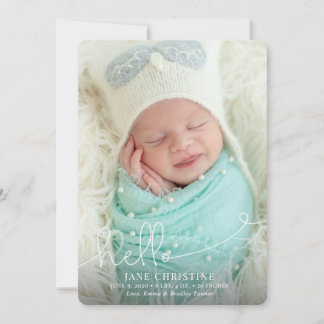 Anúncio de nascimento