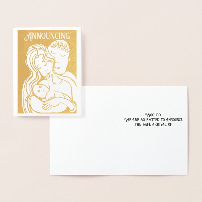 Anúncio de nascimento (Exibição)