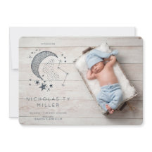 Anúncio de Nascimento da Constelação Escrita nas E