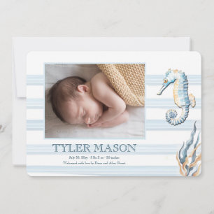 Anúncio de Nascimento da Foto do Sea Life