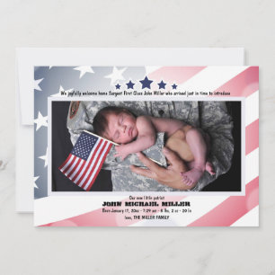 Anúncio de Nascimento da Foto no Dia do Trabalho