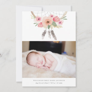 Anúncio de Nascimento de Dream Catcher