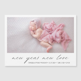 Anúncio de nascimento de Feriado Fúnebre de Foto M