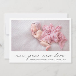 Anúncio de nascimento de Feriado Fúnebre de Foto M