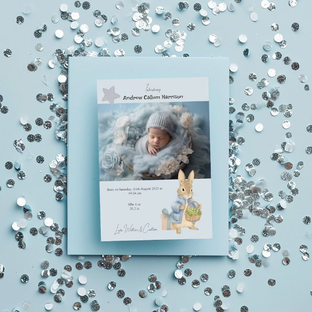 Anúncio de nascimento de Foto de Peter Rabbit (Criador carregado)