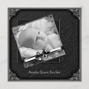 Anúncio de nascimento de Foto do Damasco Negro Ele