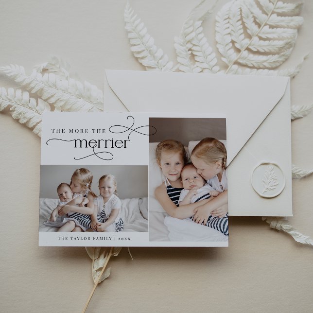 Anúncio de Nascimento do Cartão de Natais vintages (AUDREY Vintage Christmas Card Birth Announcement)