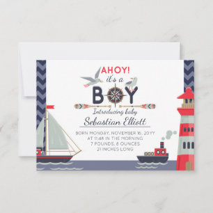 Anúncio de Nascimento do Náutico Náutico Ahoy Baby