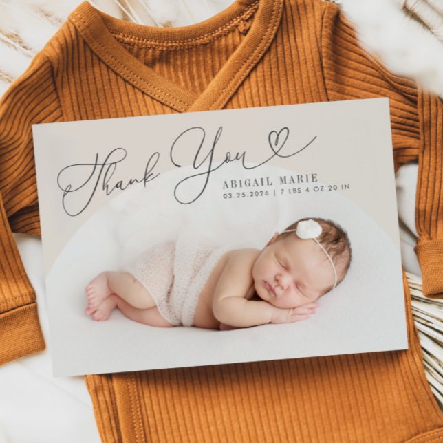 Anúncio de Nascimento do Obrigado Yoy Arch Frame (Criador carregado)